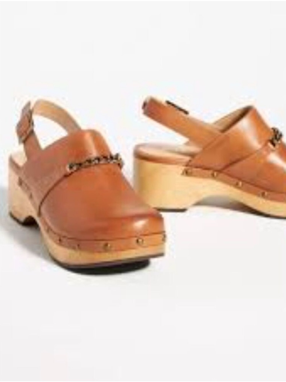 Anthropologie Silent D Georgia Slingback Heeled Clogs - Picture 2 of 9